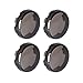 NTHREEAUTO Smoke Bullet Turn Signal Light Lens Cover Compatible with Harley Sportster Street Glide Road King Softail, Qty 4thumb 3