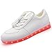 URUOI 11 Lighting Effects Light Up Shoes LED Sneakers for Women Men Girls Boys Christmas Halloween Birthday Party