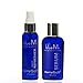 RemySoft blueMax Daily Refresher & Protective Silicone Serum Set - Safe for Hair Extensions, Weaves and Wigs - Salon Formula Leave-in Conditioner & Serum