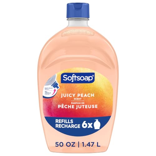 Softsoap Liquid Hand Soap Refill Juicy Peach Scent