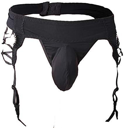 SISSYPOUCH Sissy Pouch Panties Men's Girly lace Bikini Briefs Lingerie Underwear Sexy for Men GYLS