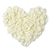 Simplicity 500pcs Silk Flower Rose Petals Wedding Party Decoration, Ivory