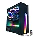 Gaming PC Desktop Computer Intel i5 3.10GHz,8GB Ram,1TB Hard Drive,Windows 10 pro,WiFi Ready,Video Card Nvidia GTX 650 1GB, 3 RGB Fans with Remote
