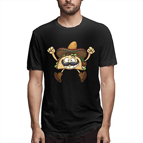 Mostico Nachill Uncle Tacos Funny Cinco De Mayo with Mexican Culture Men's Short Sleeve T-Shirts Tee Men