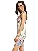 ROMWE Women's Cutaway Sleeveless Geometric Print Party Dress Multicoloured S