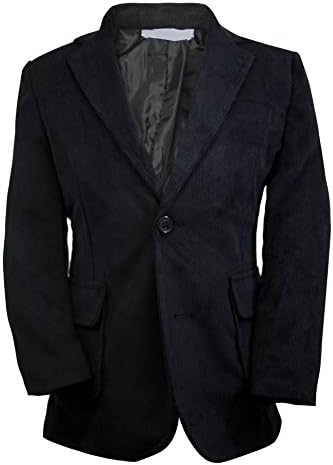 Toddler Boys' Single Breasted Corduroy Blazer Jacket