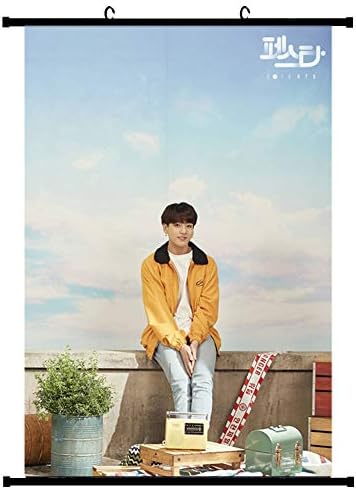 yuhiugre 2019 BTS Bangtan Boys Sixth Family Commemorative Wall Scroll Poster for Home Decor(H04)