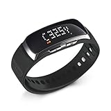 Golf Buddy BB5 Golf Range Finder Wrist Band GPS Band Watch w/Pedometer, Black