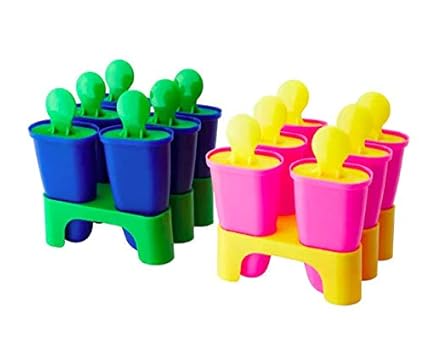 CHOSIGT Ice Lolly Maker Assorted Colours Multiple Colours