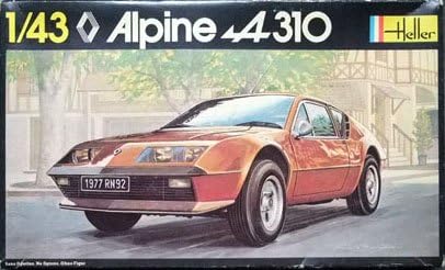 Amazon Heller 1 43 ルノーアルピーヌa310 ミニカー モデルカー おもちゃ