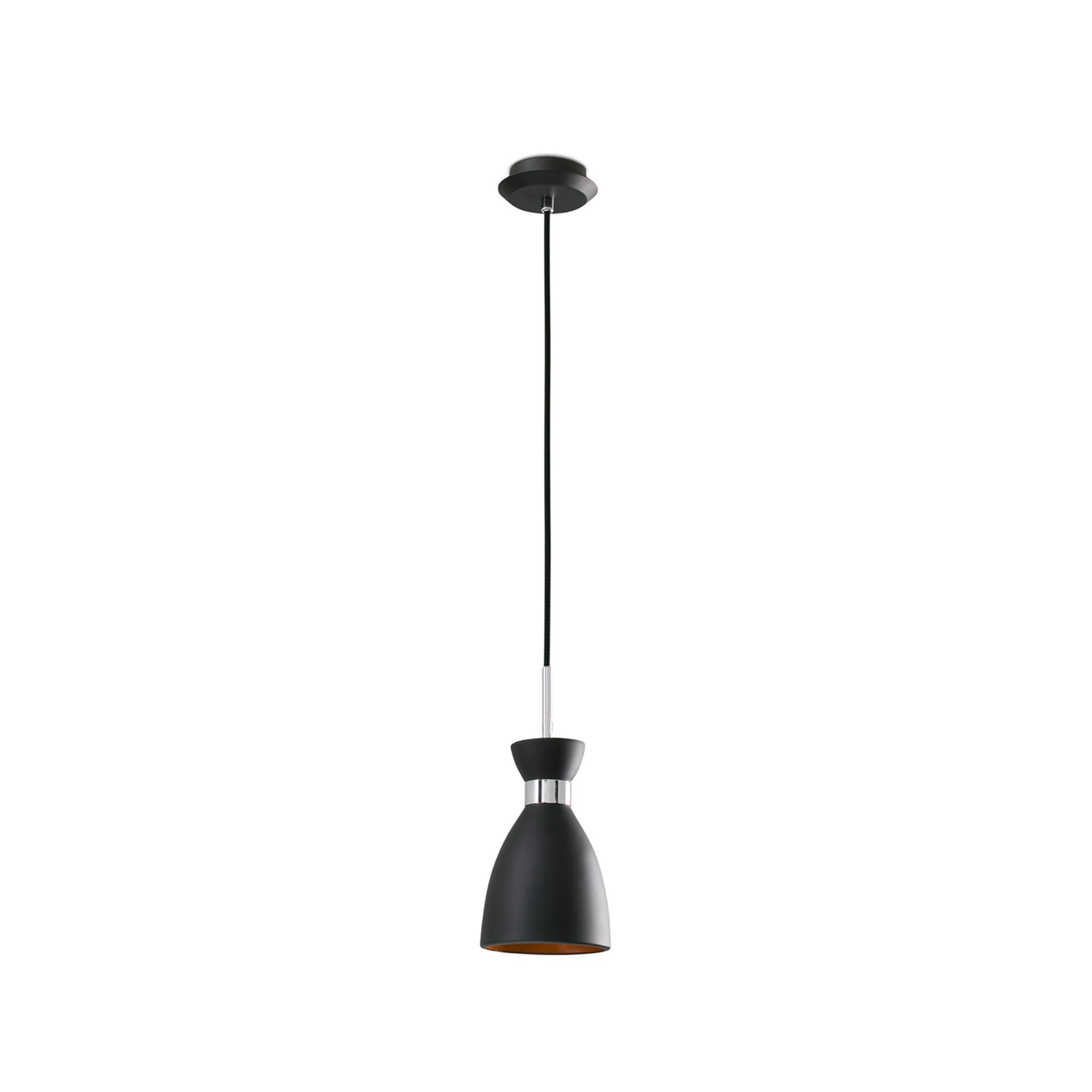 Faro 20050 – Retro Suspension Lamp Black and Gold