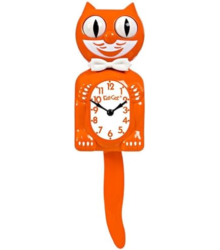 Amazon.com: KIT CAT Klock Classic Black with Heart Eyes - Iconic