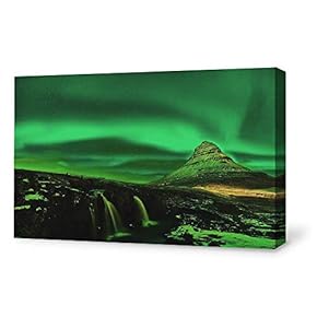 Aurora Painting Wall Poster Decor for Living Room Framed