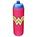 Zak Designs DC Comics 24 oz. BPA Free Reusable Water Bottle, Wonder Woman
