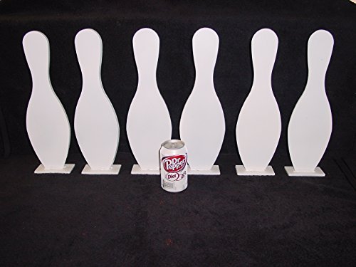 Steel Shooting Targets-Action Pistol Knockovers-15 Inch IDPA/ISPC Bowling Pins