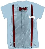 Doctor Who 11th Doctor Braces and Name Tag Costume Shirt