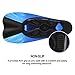 WADEO Kids Swim Fins, Swim Training Fins for Snorkeling, Short Kids Flippers Fins Suitable for Toddler, Child, Beginners