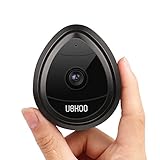 Security Camera, Mini IP Camera with Night Vision 720P HD Home WiFi Wireless Security Surveillance Camera System with Motion Email Alert/Remote Monitoring (Black)