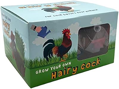 Diabolical Grow Your Own Hairy Cock Kit – Grass Garden Ornament Gift for Women