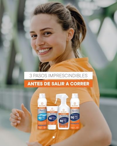 Sunnique Sport - Bruma Protectora Solar SFP 50 Piel Mojada, Protección Alta UVB, UVA, Refuerza las Defensas, Resistente al Agua, para Todo Tipo de Pieles- 250 ml
