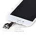 for iPhone 6s Touch Screen Replacement - Yodoit LCD Display Digitizer Glass Full Assembly with Small Parts Camera Proximity Sensor Home Button Earpiece Speaker 3D Touch + Tool (4.7 inches White)