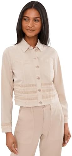 Amazon.com: Liverpool Los Angeles Womens Trucker Jacket With Fray