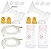 Nenesupply Pump Parts for Medela Pump In Style Breastpump PISA 2 Medium 24mm Breastshield 4 Valve 6 Membrane 2 Pump In Style Tubing 2 Bottle Not Original Medela Pump Parts Or Medela Breastshield