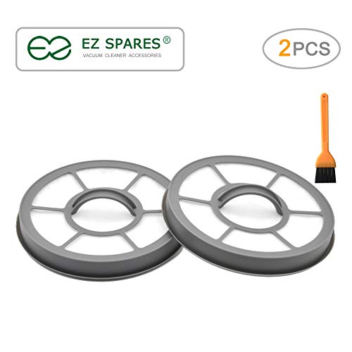 EZ SPARES 2Packs Eureka EF-7 Airspeed Upright Vacuum Filter for Models AS3001A, AS3008A, AS3011A, AS3030A. Motor Filter 68657 Made to fit Brushroll Clean, SuctionSea.Replaces Part Number 091541