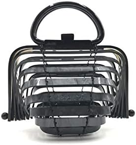 BOKPLD Acrylic Lilleth Clutch Collapsible Tote Bag Top Handle Handbag …