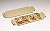 Brick Oven Direct to Flame Pizza Stone, 13-Inch, Brown, Set of 2