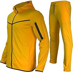 lionpaul Mens Full Zipper Hoodie Tracksuits Fashion