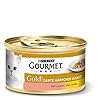 Gourmet PURINA GOURMET Gold Zarte Häppchen in Sauce Katzenfutter nass, mit Lachs und Huhn, 12er Pack (12 x 85g)
