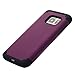 Pandawell SWEET-451 Slim Thin Corner Protection Hybrid Dual Layer Shock Absorbing Impact Resist Case for Samsung Galaxy S7 - Purple/Black
