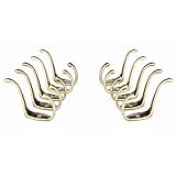 Double Coat Hooks Bronze (5 Pack) Gives You Style, Quality & Strength Throughout Your Home. Perfect Use includes Towel Hook, Peg Hooks, Door Hook & Wall Hooks