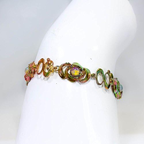 Handmade Natural Opal Sterling silver Bracalets