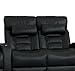 Octane Seating Recliner Headrest Pillow Neck Support - Bonded Black Leather