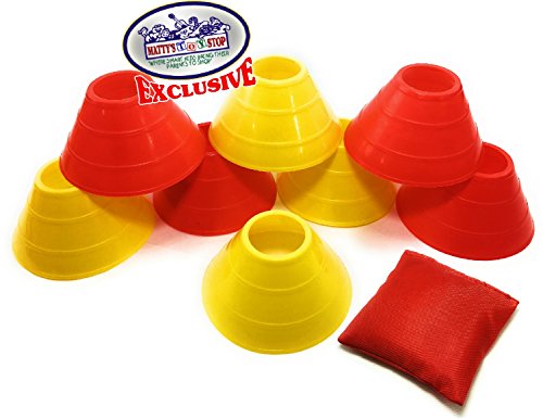 image for Matty's Toy Stop Deluxe 14-Man Flag Football Set with 7 Yellow Belts, 