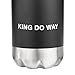 KING DO WAY 17oz Double Wall Vacuum Insulated Stainless Steel Water Bottle Perfect for Outdoor Sports Camping Hiking Cycling Picnic
