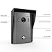1byone Video Intercom System - Video Doorbell Kit, 7-inch Wired Door Phone System, 2 Color Monitor and 1 HD Camera Infrared LED Night Vision for Villa House Office Apartment