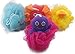 Loofah Exfoliating Shower Stuffed Sponge Pouf Mesh Brush with Animal Design - Bath Spa Puff Scrubber Ball - Body Poof for Man and Woman - Rich Foams Bubble（4.7
