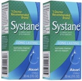 (LOT OF 2 BOXES) SYSTANE LONG LASTING LUBRICANT EYE DROPS 30mL EACH