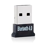 Bluetooth Dongle, USB Bluetooth 4.0 Adapter for PC/DESKTOP Support Windows 10/8.1/8/7/XP/Vista/2003