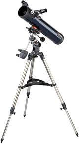 Celestron AstroMaster 76EQ Newtonian Reflector Telescope with Tripod Two view 4
