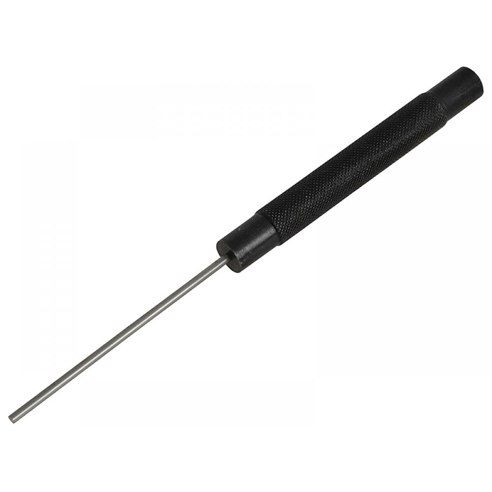 Faithfull Long Series Pin Punch 1/8In Round Head, Black