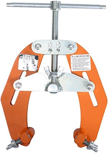 Jackson Tool 302 Tri-Clamp with Medium 2" - 6" Diameter Capacity