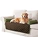 Quick Fit Wubba Reversible Pet Bed Couch Cover for Dogs, 45×34, Sage-Chocolatethumb 1