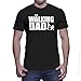 HAASE UNLIMITED Mens The Walking Dad - Father's Day T-shirt