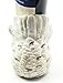 Ebros Wisdom of The Tundra Forest Beautiful Mystical Snowy Owl Wine Bottle Holder Figurine Storage Rack for Rustic Wildlife Decor Ideal for Cabin Lodge Country Design Decorative Party Hosting Kitchen