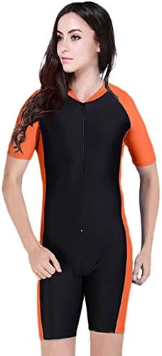 Women's Fashion Short Sleeved Bodysuit Swimwear Sun Protection Clothing Diving Suit Swimsuit Clothes Outfits Sets