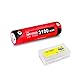 Klarus 18GT-IMR31 3100mAh IMR Battery With SKYBEN Battery Case Designed for XT12GT XT11GT XT11S XT2C ST15 and Other 18650 Flashlight
